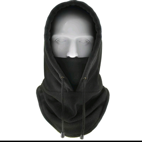 Fleece Men's Balaclava Winter HatBeanies Warmer Windproof Full FaceSki Mask - Picture 1 of 3